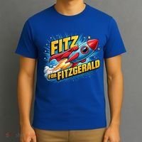 Fitz For Fitzgerald Rocketship T-Shirt thumb 3