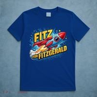 Fitz For Fitzgerald Rocketship T-Shirt thumb 5