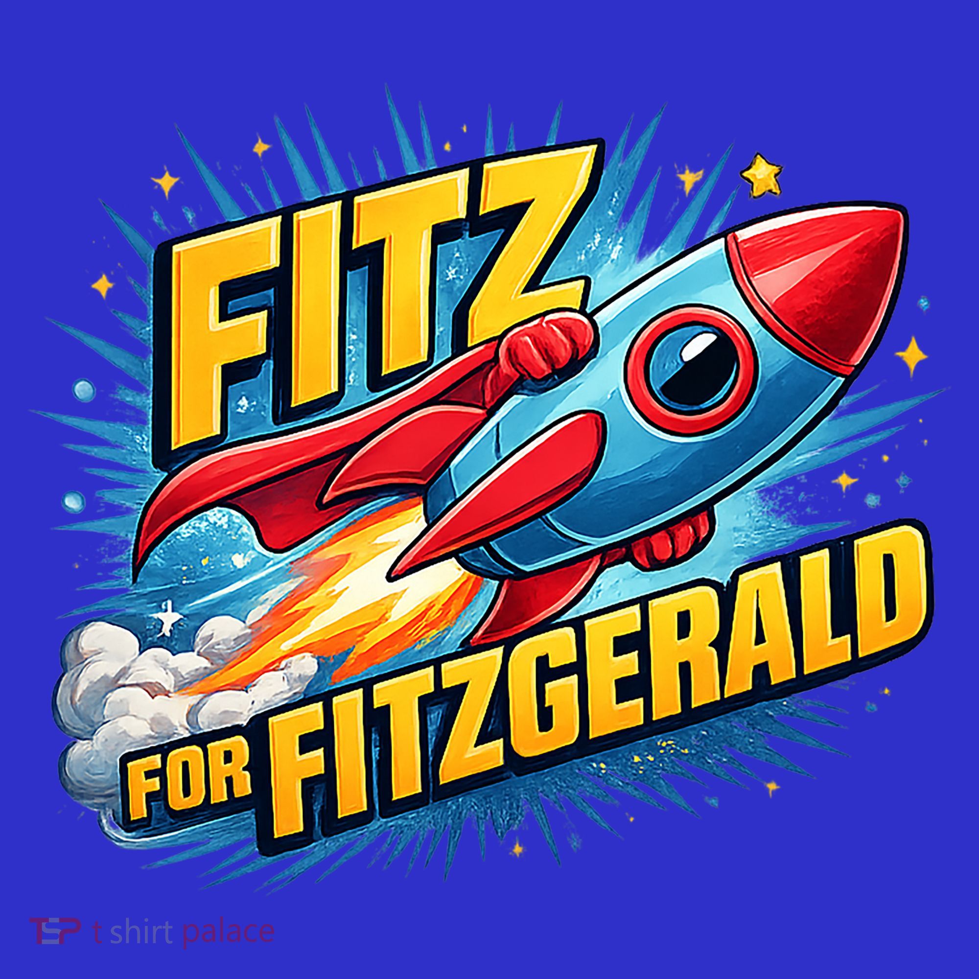 Fitz For Fitzgerald Rocketship Polo