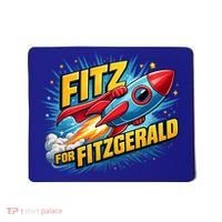 Fitz For Fitzgerald Rocketship Mousepad thumb 0