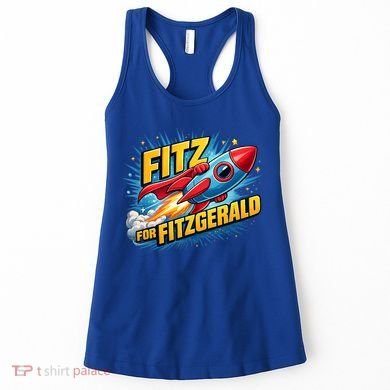 Fitz For Fitzgerald Rocketship Women's Tank Top