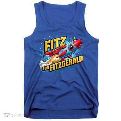 Fitz For Fitzgerald Rocketship Tank Top