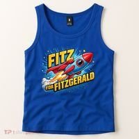 Fitz For Fitzgerald Rocketship Tank Top thumb 2