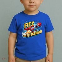 Fitz For Fitzgerald Rocketship Toddler T-Shirt thumb 2