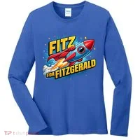 Fitz For Fitzgerald Rocketship Women's Long Sleeve Shirt thumb 0