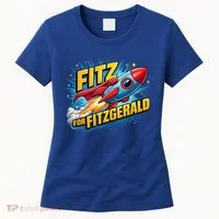 Fitz For Fitzgerald Rocketship Women's T-Shirt thumb 0