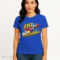 Fitz For Fitzgerald Rocketship Women's T-Shirt thumb 4