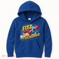 Fitz For Fitzgerald Rocketship Kids Hoodie thumb 0
