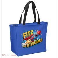 Fitz For Fitzgerald Rocketship Tote Bag thumb 2