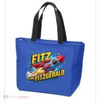 Fitz For Fitzgerald Rocketship Tote Bag thumb 3