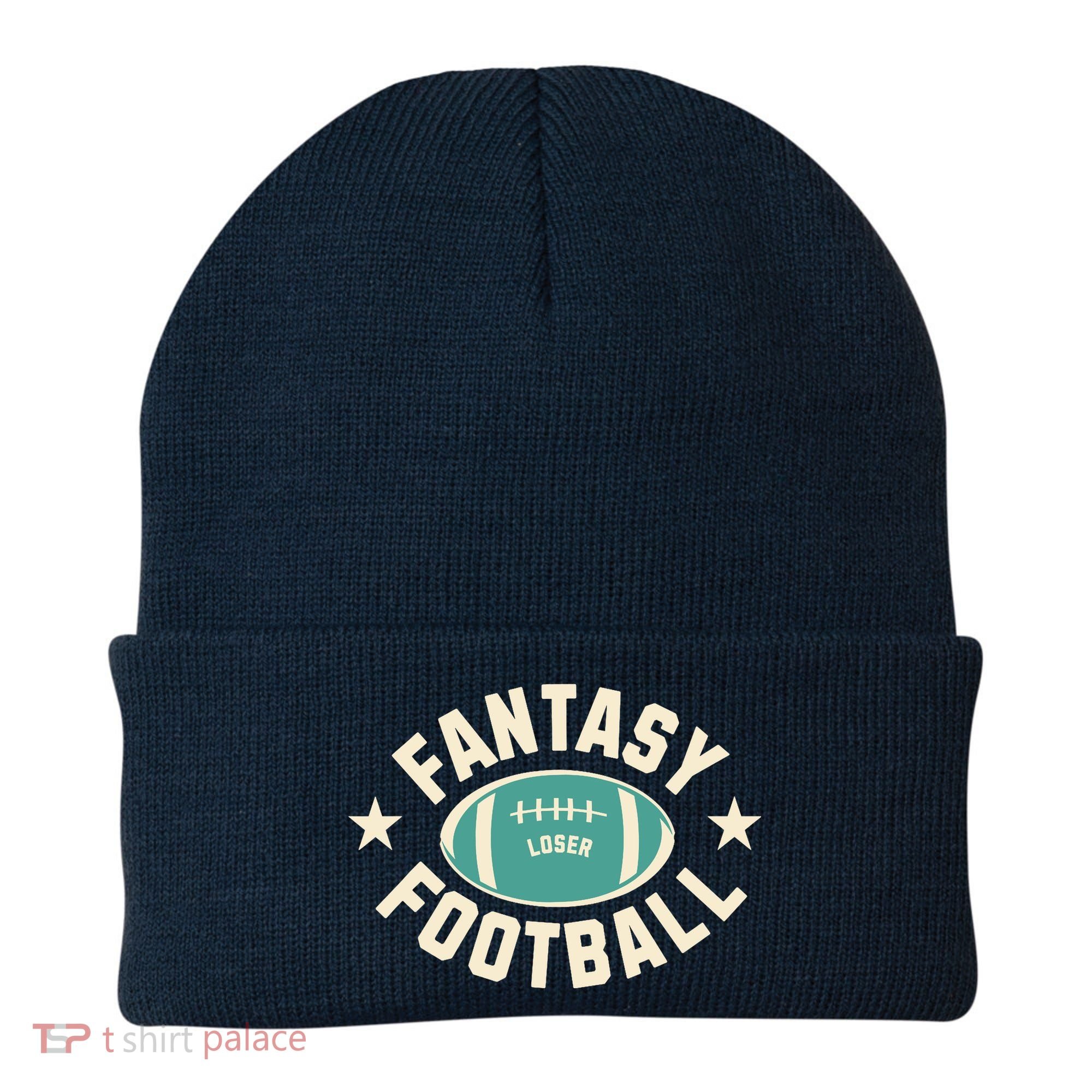 Funny Fantasy Football Last Place Loser Beanie