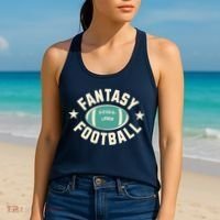 Funny Fantasy Football Last Place Loser Women's Tank Top thumb 2