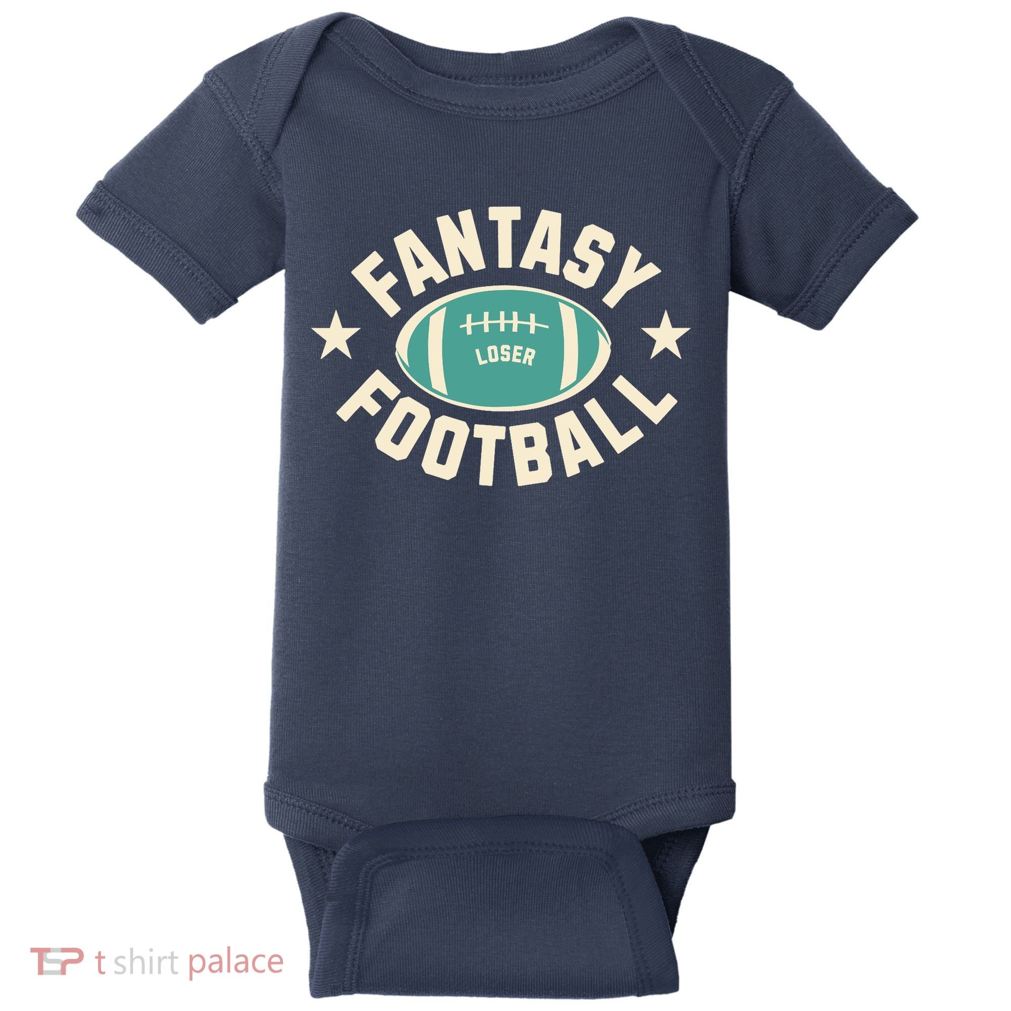 Funny Fantasy Football Last Place Loser Baby Bodysuit