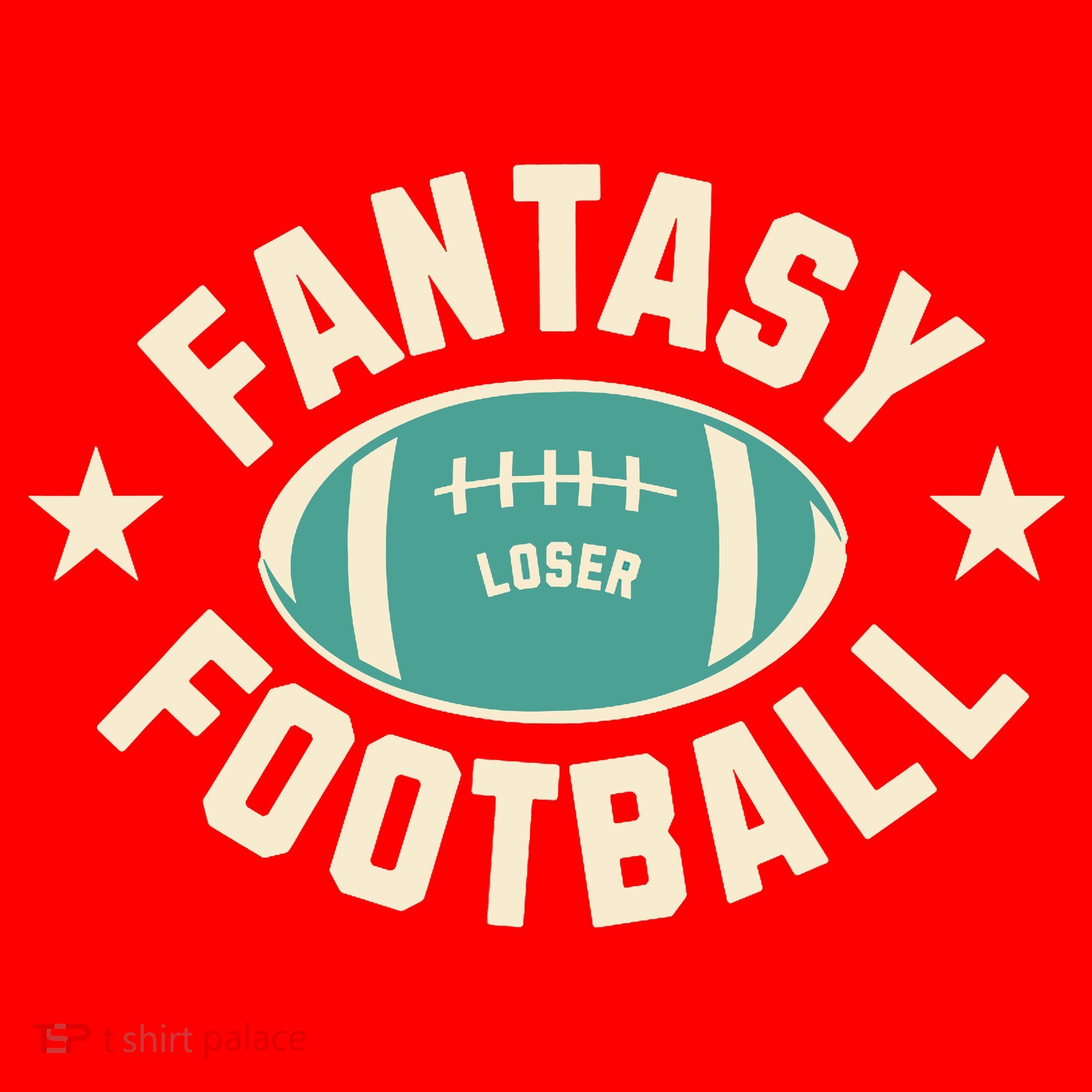 Funny Fantasy Football Last Place Loser Santa Hat