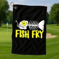 Fish Fry Golf Towel thumb 1