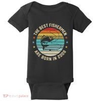 Fishing Fisherman Gift For 12 Year Old 12th Birthday 2008 Baby Bodysuit thumb 0