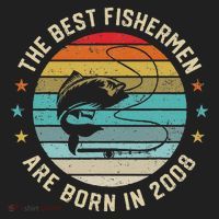 Fishing Fisherman Gift For 12 Year Old 12th Birthday 2008 Hat thumb 2