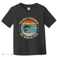 Fishing Fisherman Gift For 12 Year Old 12th Birthday 2008 Toddler T-Shirt thumb 0