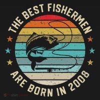 Fishing Fisherman Gift For 12 Year Old 12th Birthday 2008 Visor thumb 3