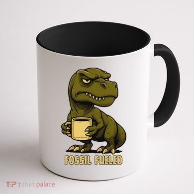 Fossil Fueled Grumpy Coffee Mug back