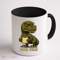 Fossil Fueled Grumpy Coffee Mug thumb 1