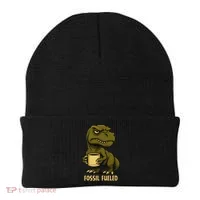 Fossil Fueled Grumpy Beanie thumb 0