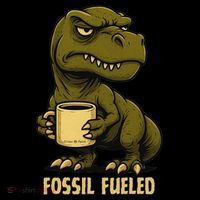 Fossil Fueled Grumpy Women's Hoodie thumb 2