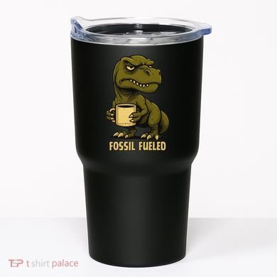 Fossil Fueled Grumpy Tumbler