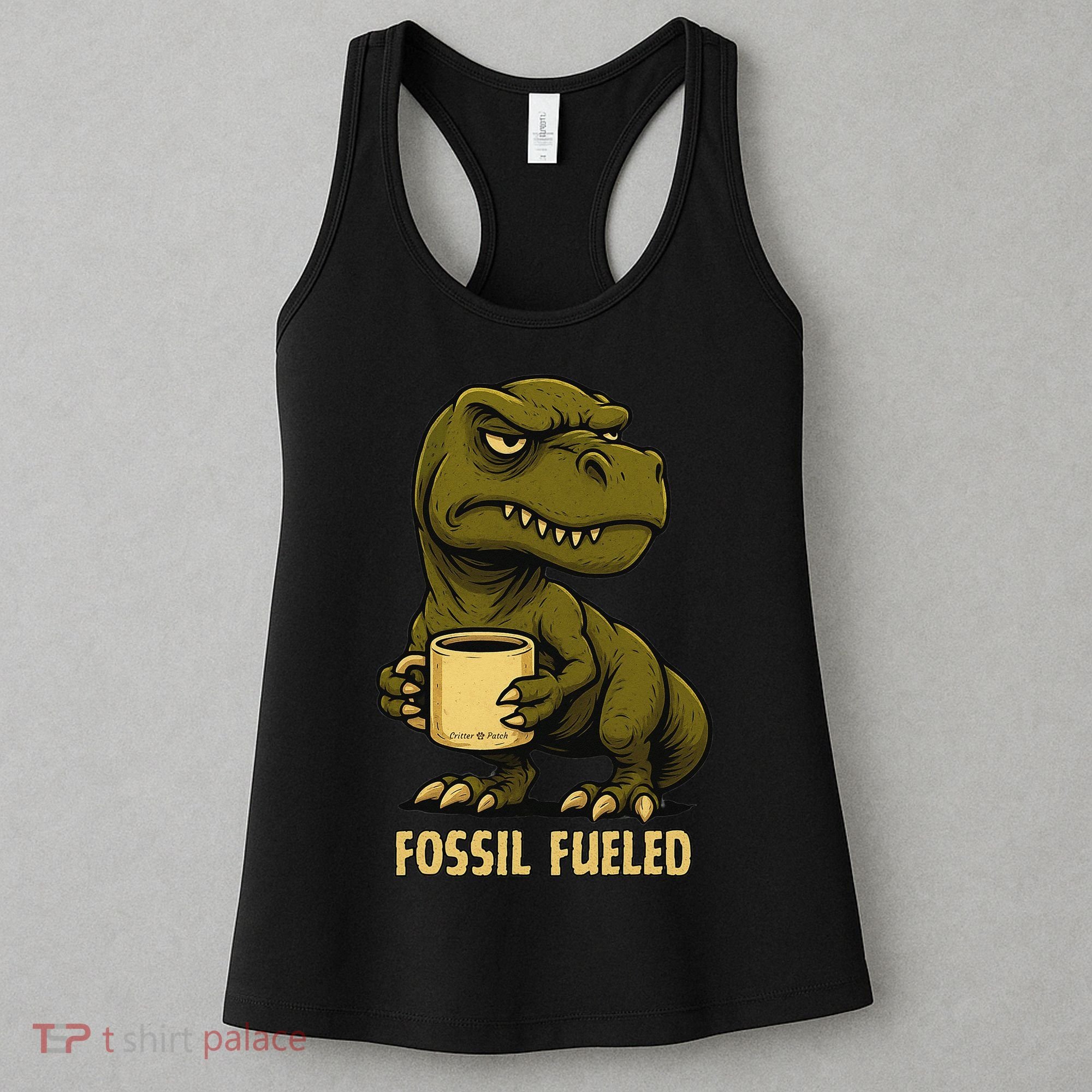 Fossil Fueled Grumpy Women's Tank Top