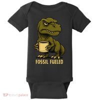 Fossil Fueled Grumpy Baby Bodysuit thumb 0