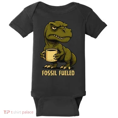 Fossil Fueled Grumpy Baby Bodysuit