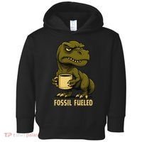Fossil Fueled Grumpy Toddler Hoodie thumb 0