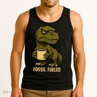 Fossil Fueled Grumpy Tank Top thumb 3