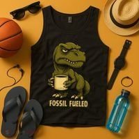 Fossil Fueled Grumpy Tank Top thumb 4