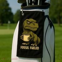 Fossil Fueled Grumpy Golf Towel thumb 2