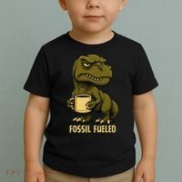 Fossil Fueled Grumpy Toddler T-Shirt thumb 2