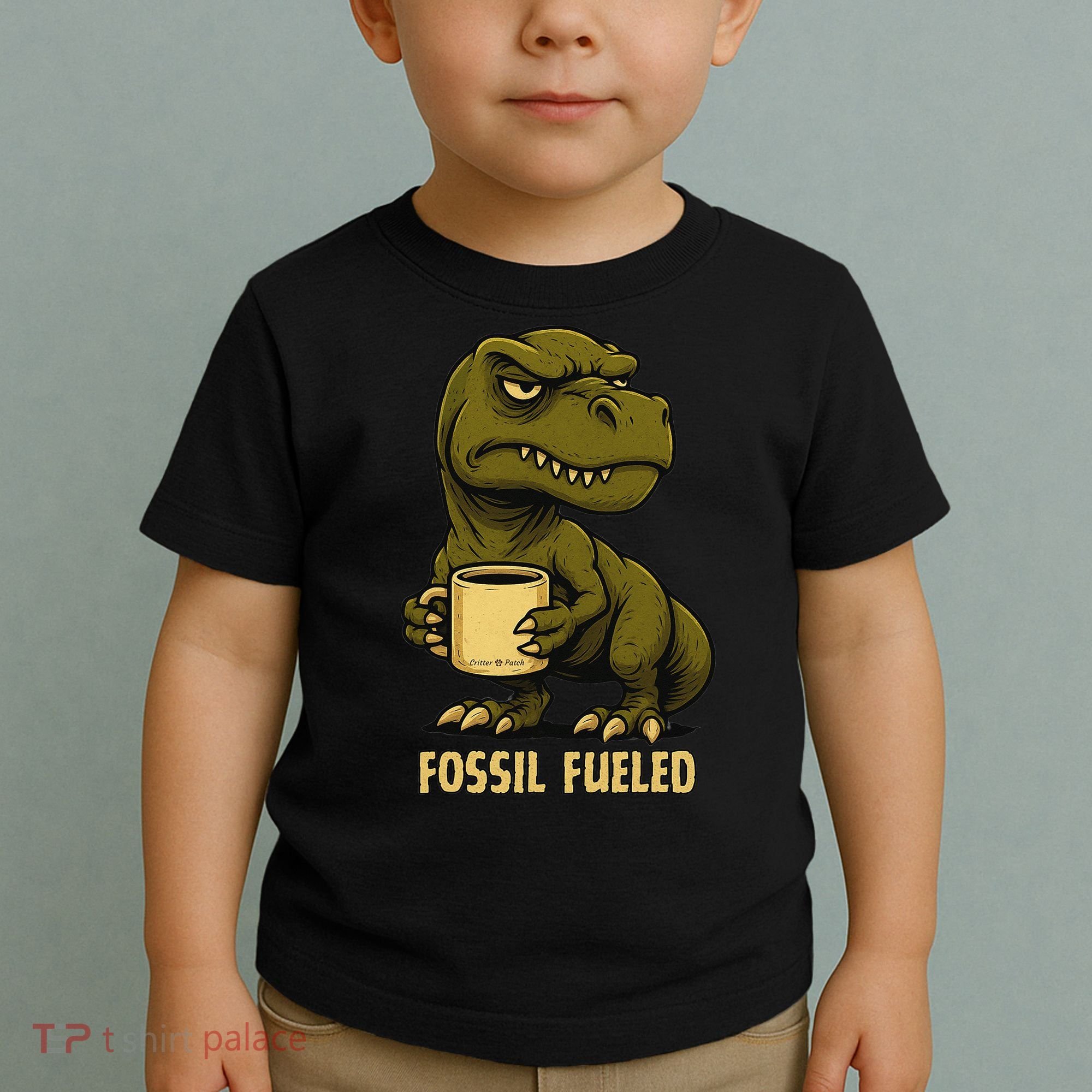 Fossil Fueled Grumpy Toddler T-Shirt