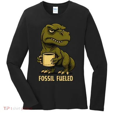 Fossil Fueled Grumpy Women's Long Sleeve Shirt