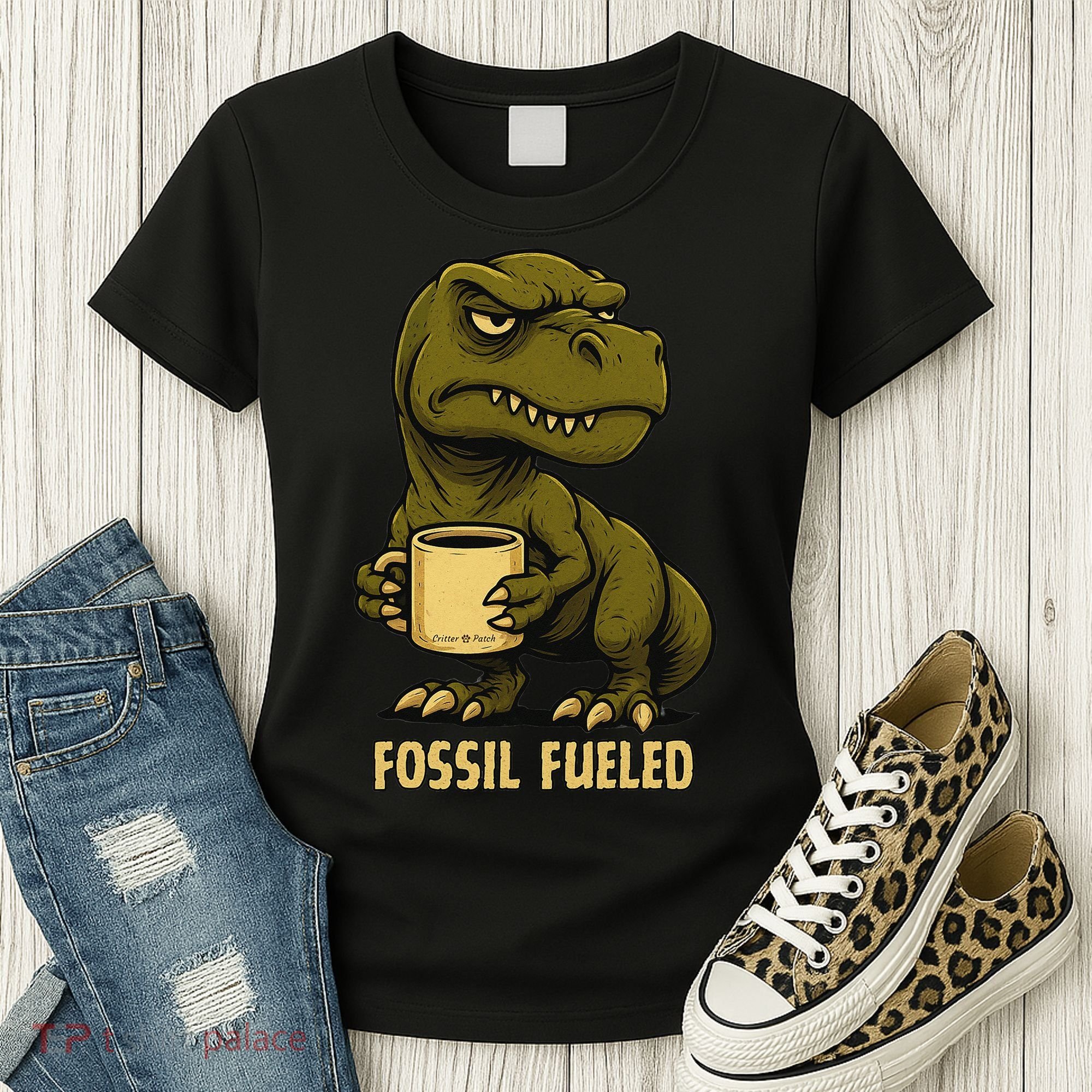 Fossil Fueled Grumpy Women's T-Shirt