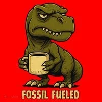 Fossil Fueled Grumpy Santa Hat thumb 1