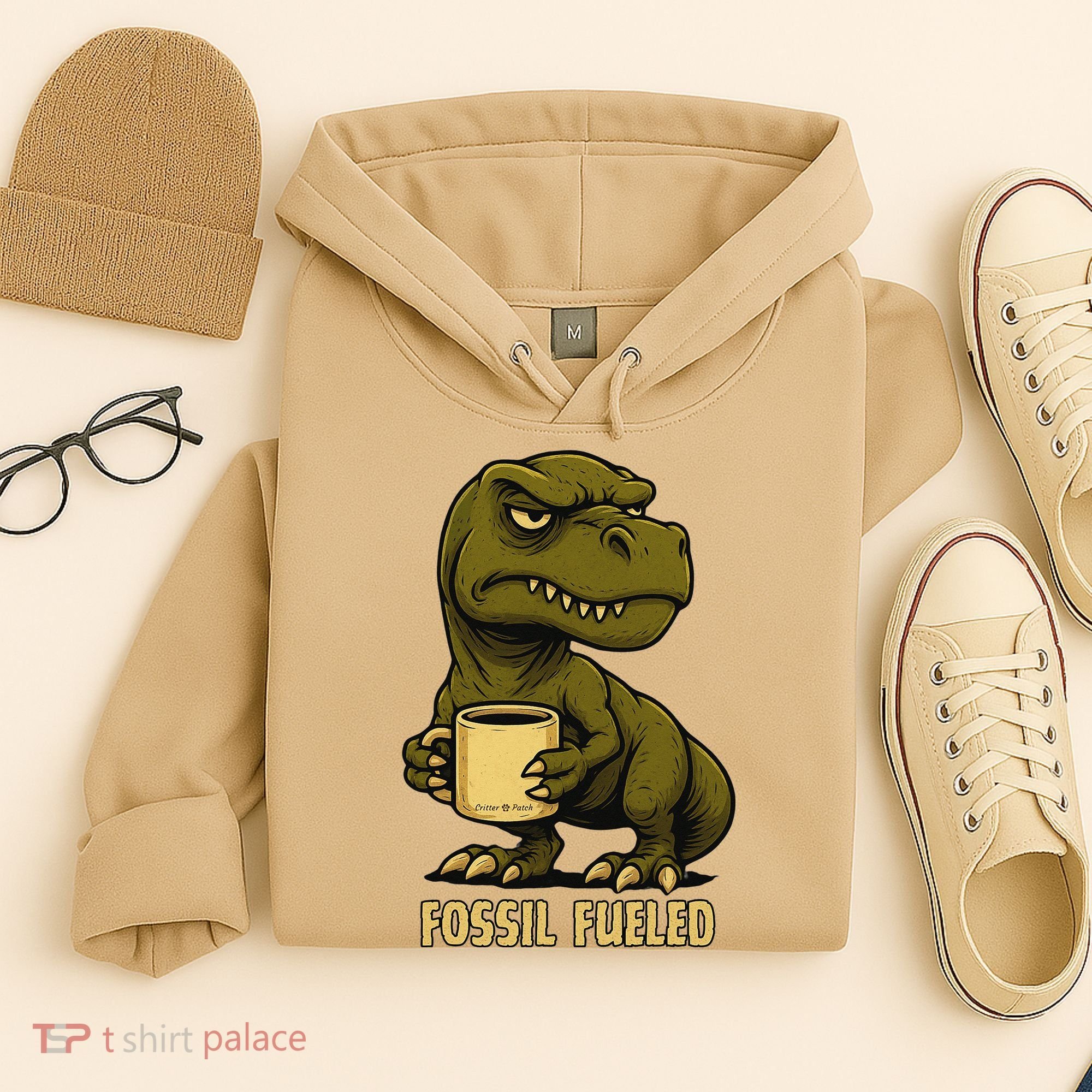 Fossil Fueled Grumpy Hoodie