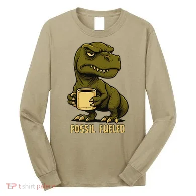 Fossil Fueled Grumpy Long Sleeve Shirt