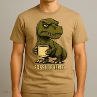Fossil Fueled Grumpy T-Shirt thumb 3