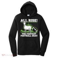 Fantasy Football GOAT Funny Sports Fan Gift Women's Hoodie thumb 0