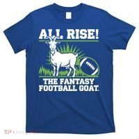 Fantasy Football GOAT Funny Sports Fan Gift T-Shirt thumb 0