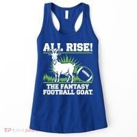 Fantasy Football GOAT Funny Sports Fan Gift Women's Tank Top thumb 0