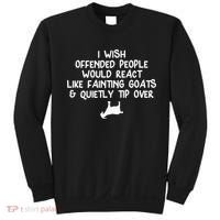 Funny, Fainting Goat . Joke Sarcastic Family Sweatshirt thumb 0