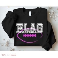 Flag Football Girl Player Team Sweatshirt thumb 2