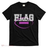 Flag Football Girl Player Team T-Shirt thumb 0