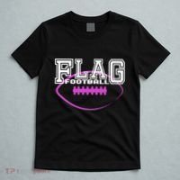 Flag Football Girl Player Team T-Shirt thumb 5